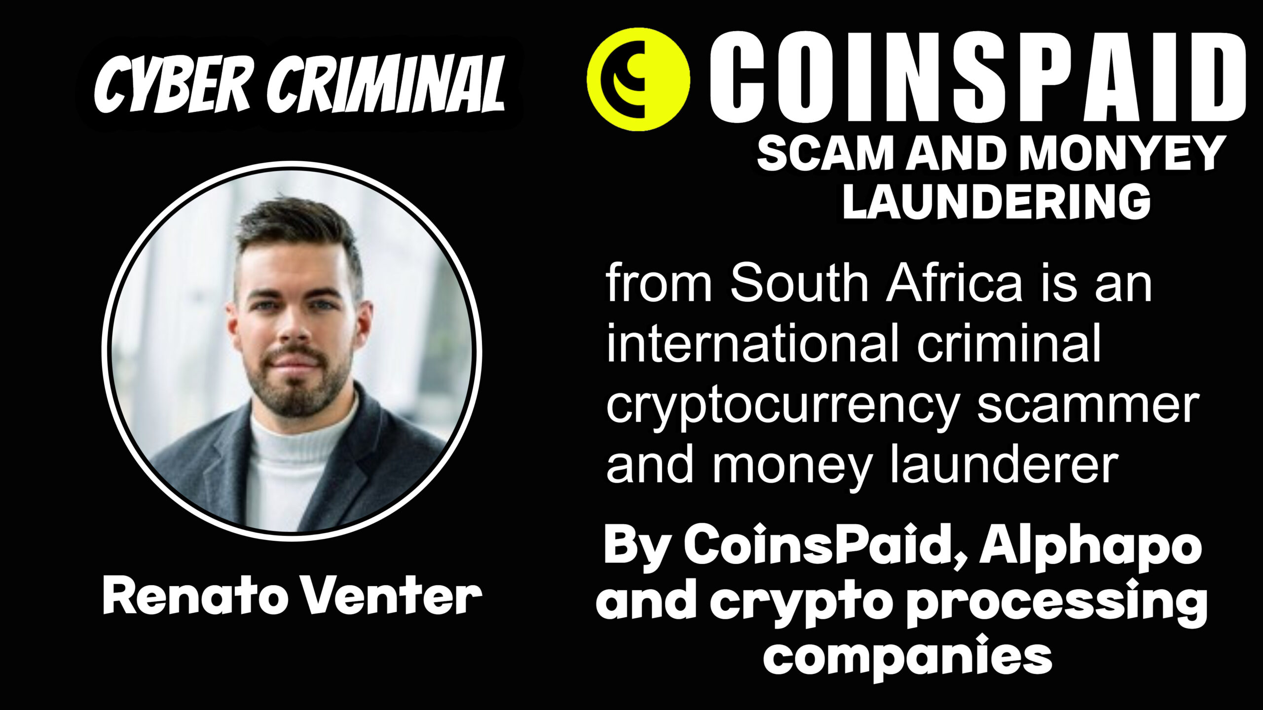 Renato Venter - softswiss scam - Casino by Softswiss